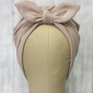 Rosie Riv Café Au Lait ストレッチ スクラブ キャップ 長髪にも短髪にも使える伸縮性のある帽子 ファッション ターバン ロカビリー ヘッドラップ 乳がん 脱毛症