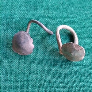 anciennes boucles d’oreilles scythes Scythes 7-4 siècles avant JC