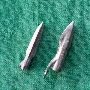 2-Archaic Ancient Scythian arrowhead bronze Scythes 7-6 siècle avant JC époque des campagnes scythes sur l&#39;ancien royaume assyrien