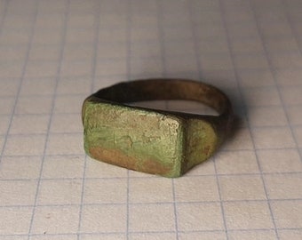 Roman Empire bronze ring ancient Roman 1-4 century original