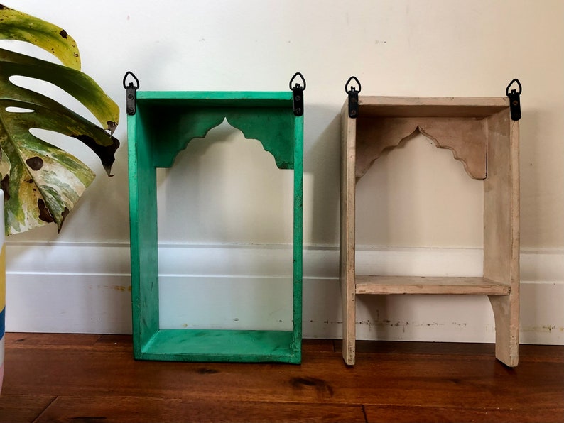 Indian Reclaimed Shelf Arch Shelves Temple Shelf Hand Etsy