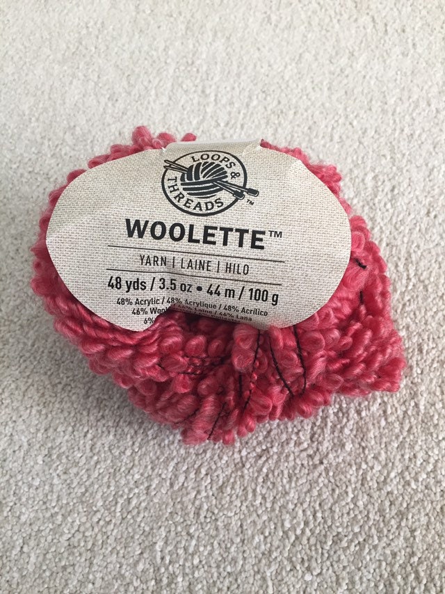 Destash Yarn, Loops & Threads Woolette Yarn, Acrylic Wool Blend, 48 Yds ...