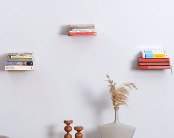 Floating Invisible Book Shelf - Hidden Bookcase, Home Creative Decoration, Bookshelf Decor, Bookshelf kids, Hidden Book Storage, Home Decor