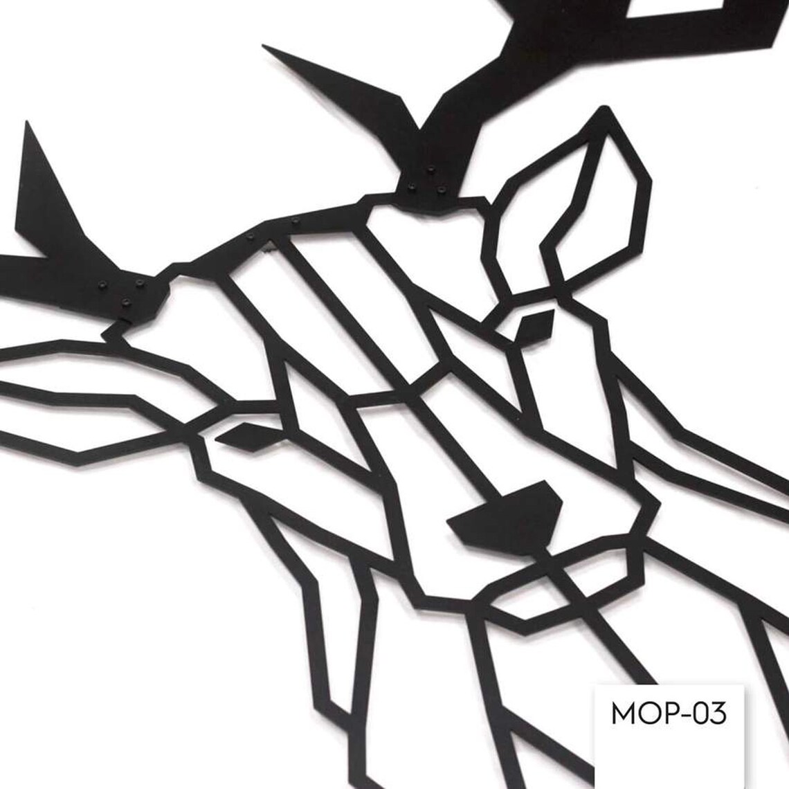 Metal Deer Wall Art Deer Wall Decoration Farmhouse Décor Etsy