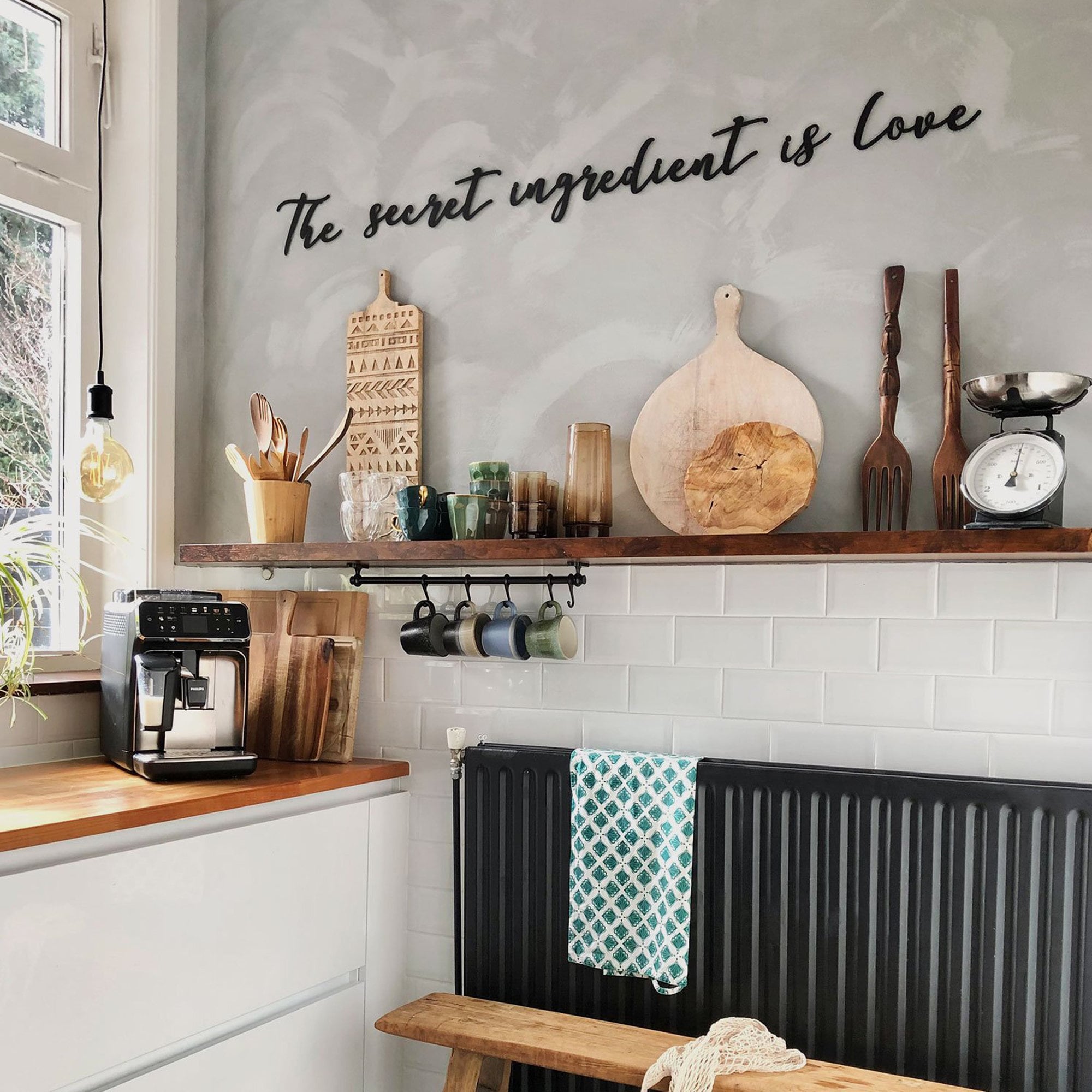 The Secret Ingredient is Love Metal Wall Art Kitchen Wall Etsy UK