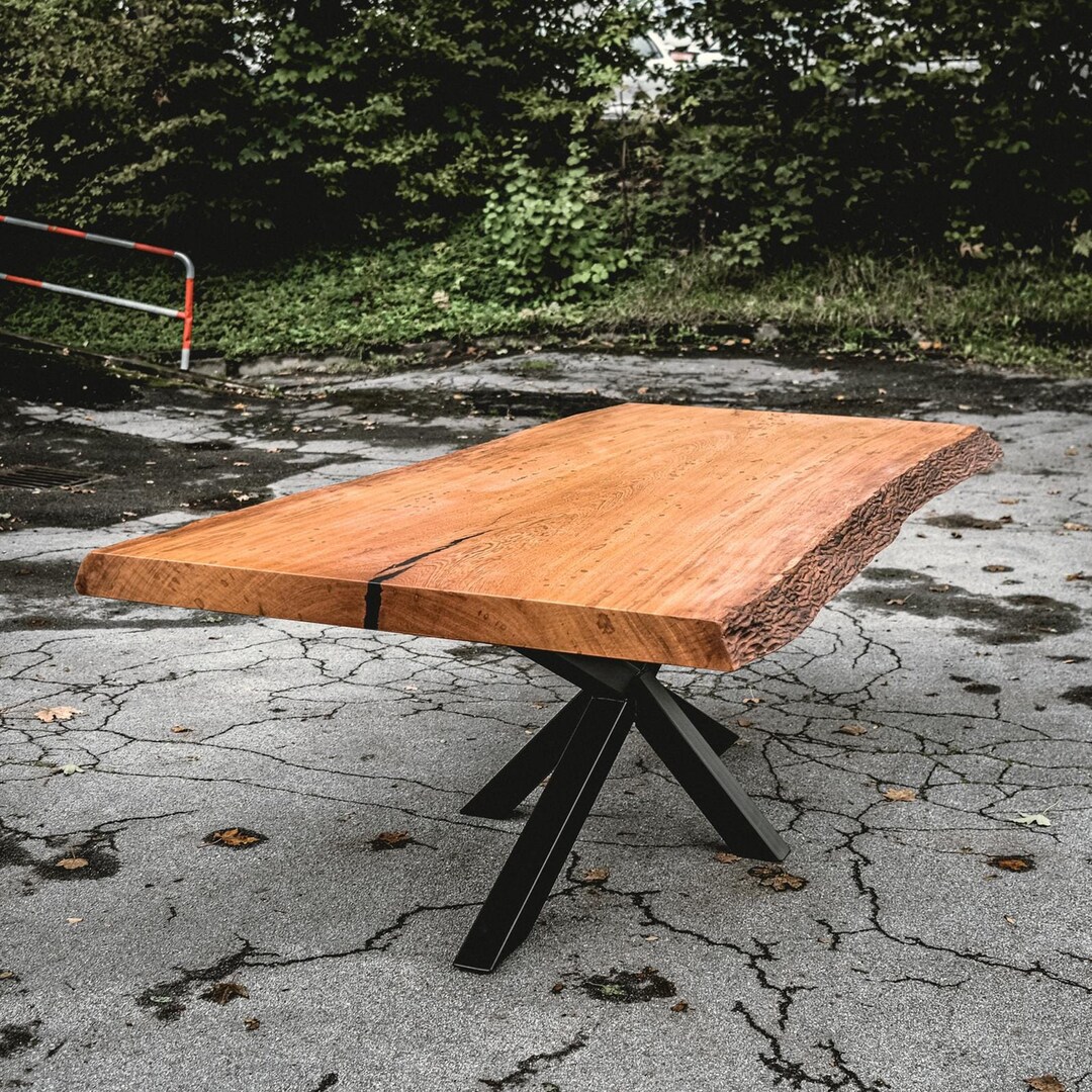 Large Giant Tree Wood Table Coffee Table Big Dining Table Etsy