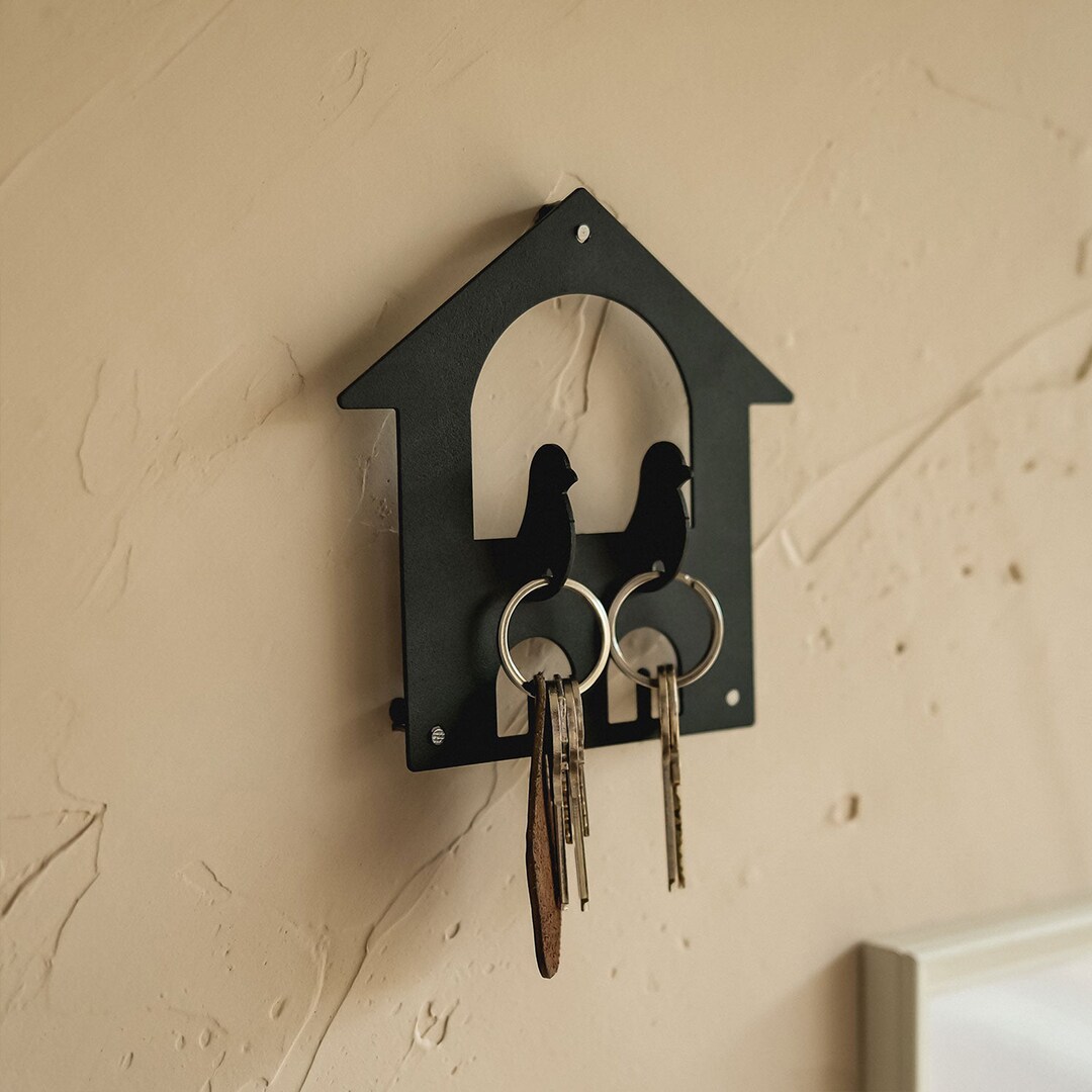 Key Holder Gifts for Home, Home Decor, Metal Key Holder, Wall Art