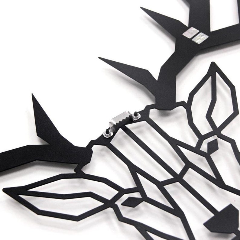 Metal Deer Wall Art Deer Wall Decoration Farmhouse Décor Etsy