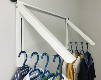 Wall mounted drying rack - Practical Clothes Hanger, Clothes Hanger, Laundry drying rack, Clothes DryerWall Hanging Dryer, Metal Hanger