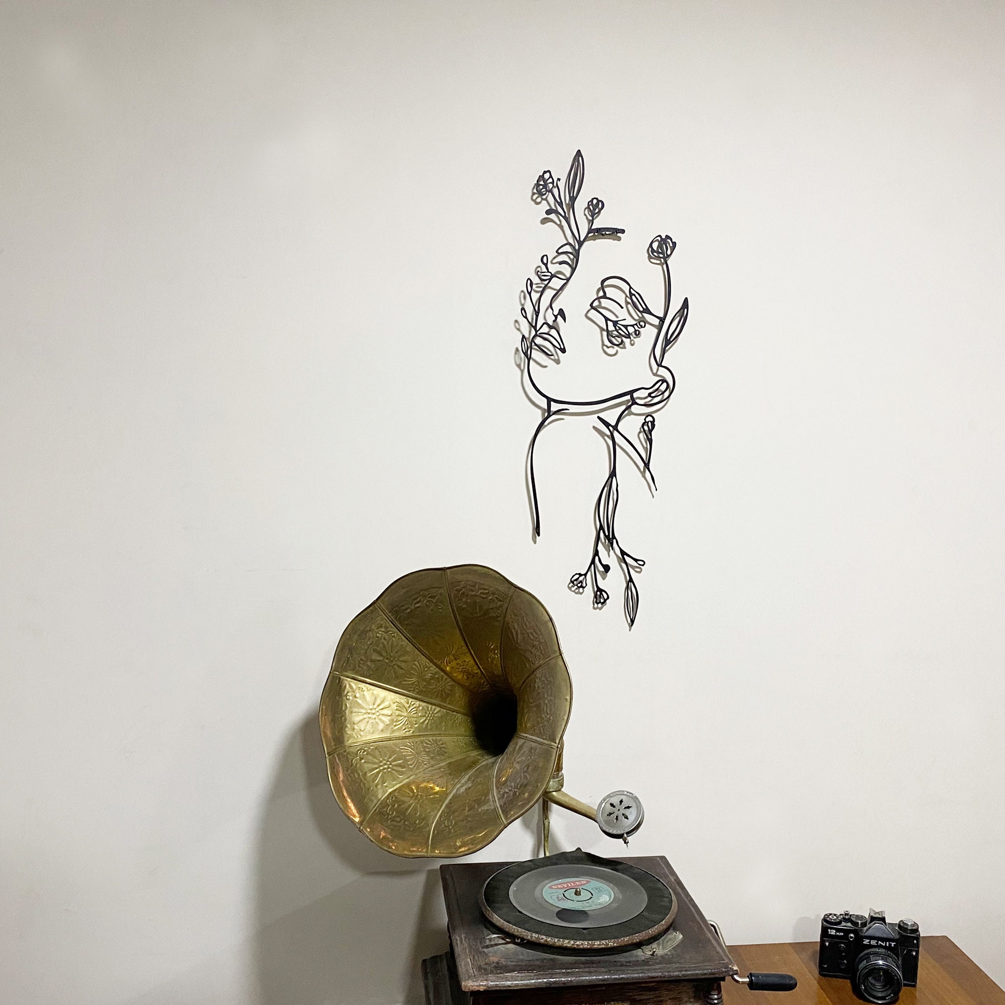 Woman Metal Wall Decor Bathroom Wall Art Metal Wall Art Etsy