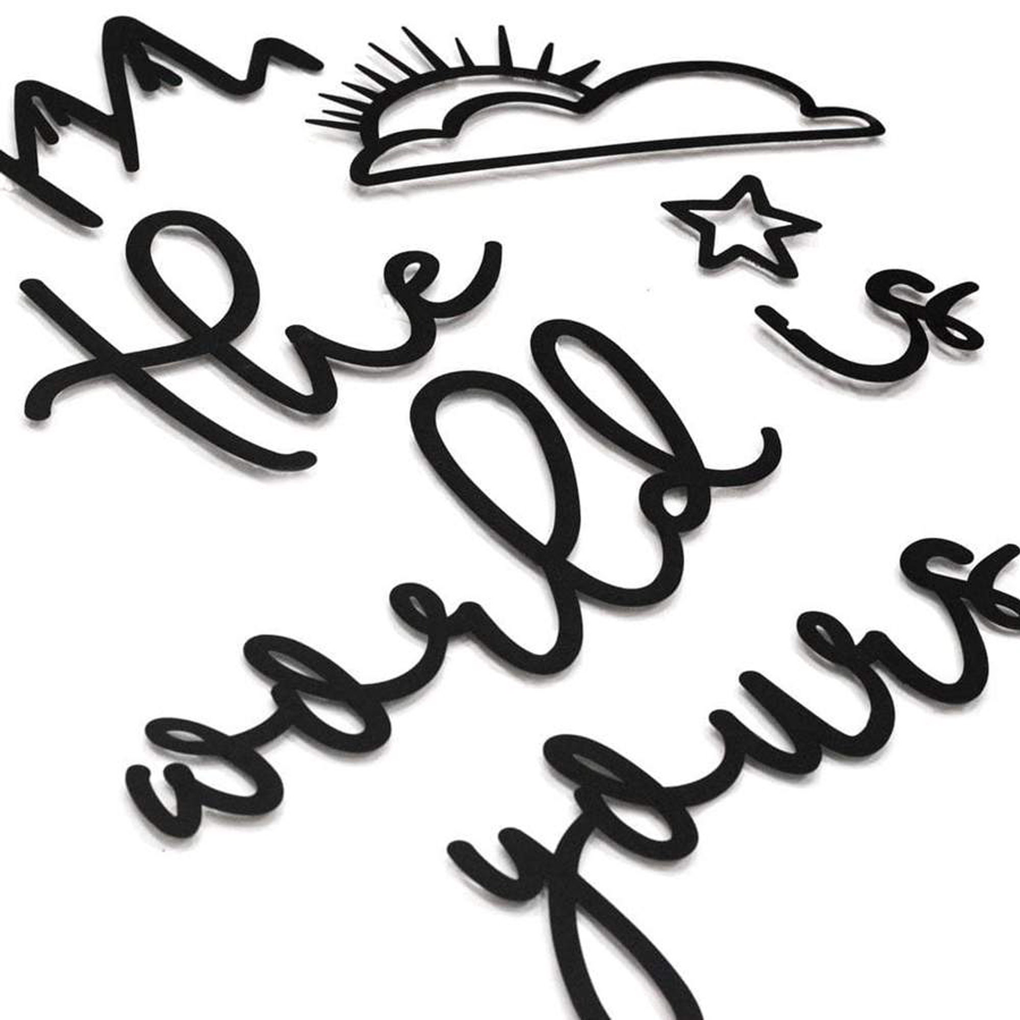 Metal Wall Art Metal Wall Decor Metal Wall Sign Quote Wall Etsy