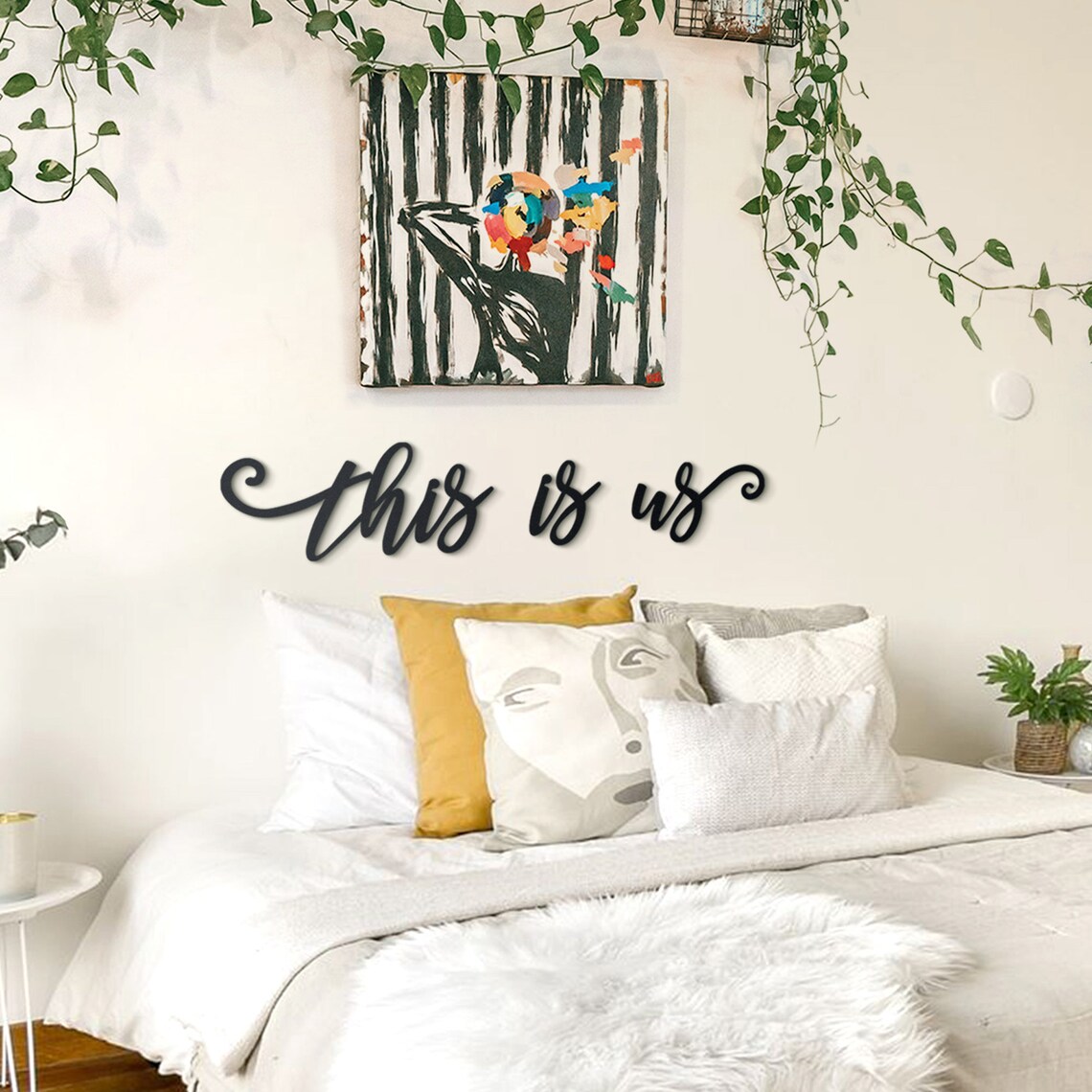 This is Us Metal Wall Art Metal Wall Sign Metal Wall Etsy