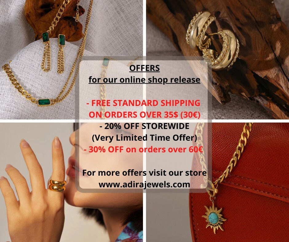 Geometrische Link Kette Halskette U geformte Kette Halsband | Etsy