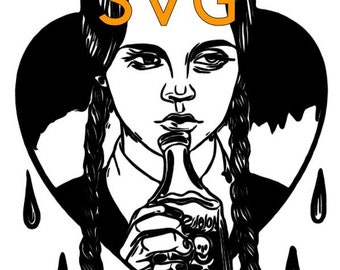 Download 20+ Wednesday Addams Svg Free Pics Free SVG files ...
