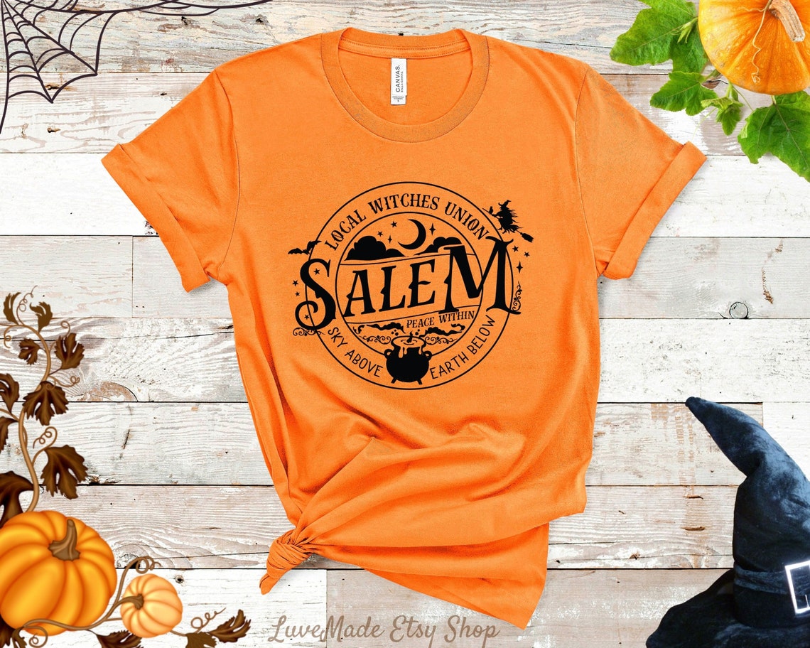 Salem Witch T Shirt Great Tee for Halloween or Witchy - Etsy