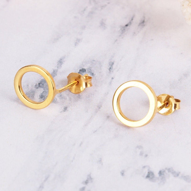 My Circle Stud Earrings