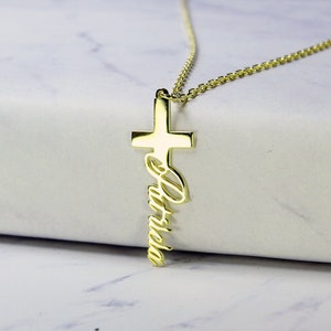 14Kソリッドゴールドのプレイボーイネックレス、大胆なペンダント