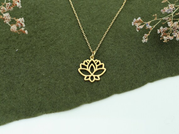 14K Solid Gold Lotus Necklace,gold Lotus Flower, Valentine's Day Charm, Bridesmaid Pendant,wedding Gift, Anniversary Gifts,christmas Jewelry - Etsy 14K Solid Gold Lotus Necklace,gold Lotus Flower, Valentine's Day Charm, Bridesmaid Pendant,wedding Gift, Anniversary Gifts,christmas Jewelry - Etsy