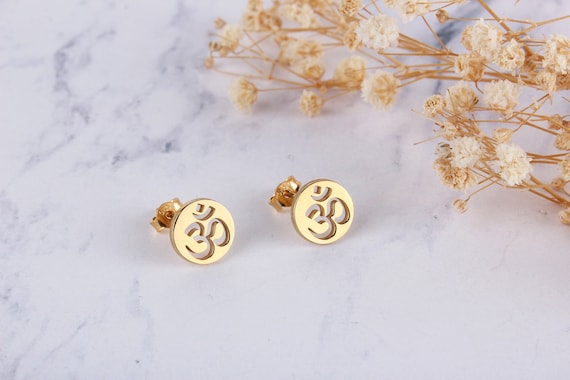 Aum earrings clearance