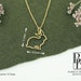 14K Solid Gold Rabbit Necklace Real Gold Bunny Pendant - Etsy