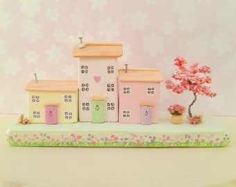 Candy Lane Cottages Handmade Wooden Houses Home Gift