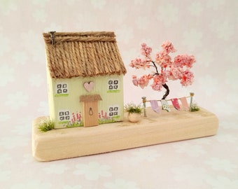 Cherry Tree Cottage Handmade Wooden Cottage Home Gift