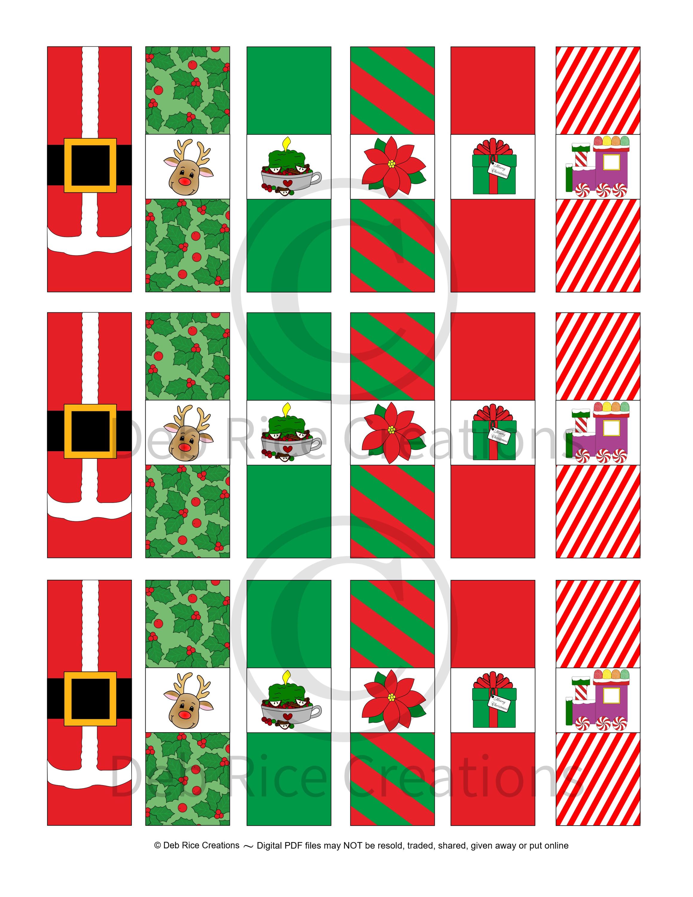 Christmas Printable Nugget Candy Wrappers Great for Party Favors ...