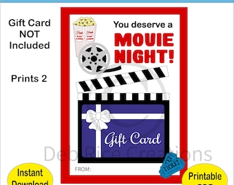 Posiadacze kart podarunkowych na wieczór filmowy