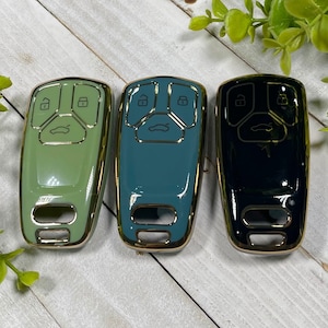 Key Fob Cover Case for Audi A4 Q7 Q5 TT A3 A6 SQ5 R8 S5 Remote