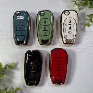 Key Fob Cover Protector Case for Chevrolet Cruze Sonic Smart Key Gift Idea