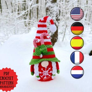 Weihnachtswichtel, Weihnachtswichtel, Amigurumi Häkelanleitung, Weihnachtswichtel, PDF Häkelanleitung
