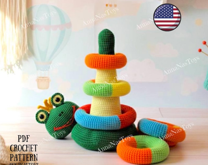 Ring Stacker Soft Toy, Immediate Download of Pdf Sewing Pattern - Free ...