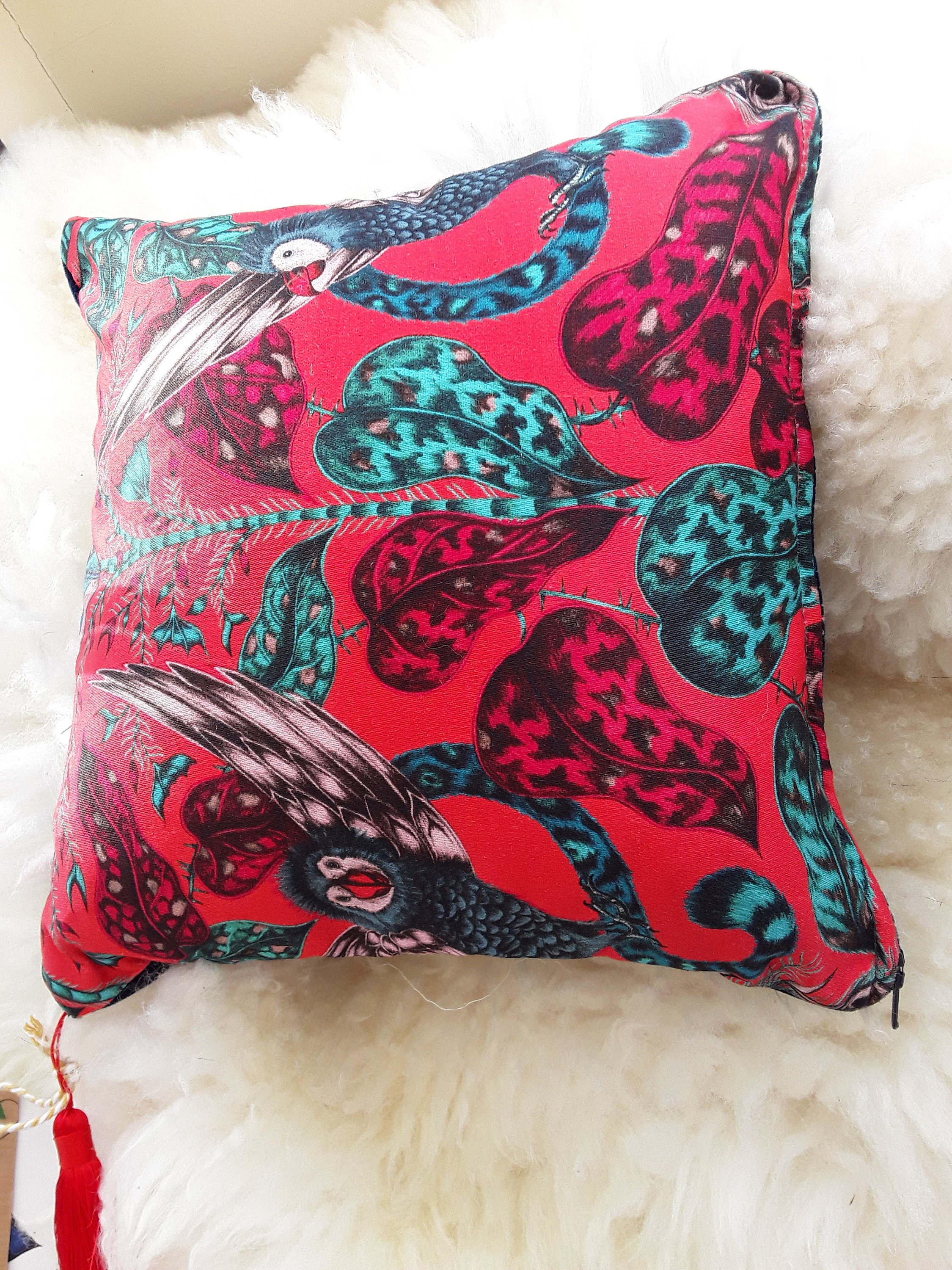 Velvet Small Detail Scatter Cushion Etsy UK