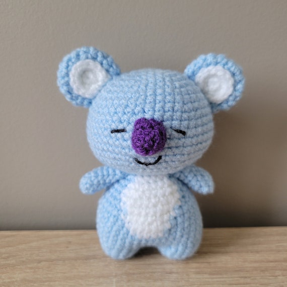 K-pop crochet koala character Koya