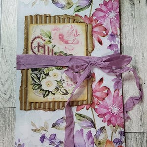 Springtime Floral Junk Journal