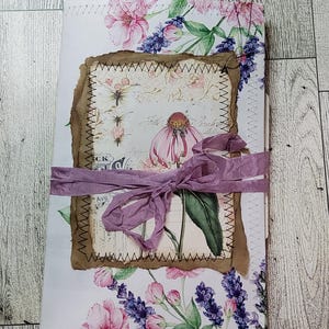Pink & Purple Floral Junk Journal
