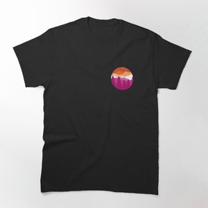 Subtle Lesbian T-shirt, Pride shirt, Pride month, Lesbian pride