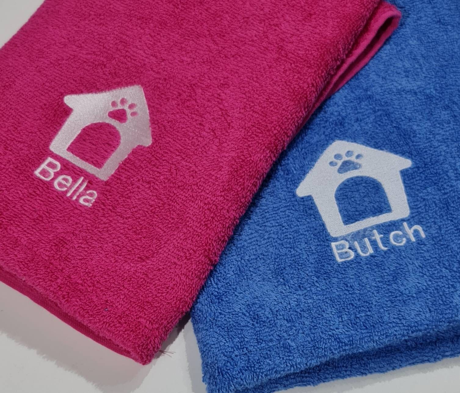 Personalised pet puppy dog grooming towel for baths walks Etsy