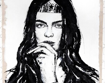 Oh Wonder, 35" x 60", Original Painting