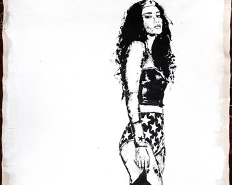 Alter Ego, 35" x 60", Original Painting