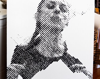 Hurt Me Harder, 18" x 24" Acrylic on Canvas