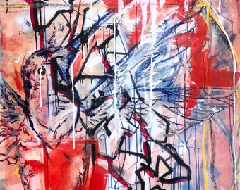 Manifest, 36" x 70", Original Painting