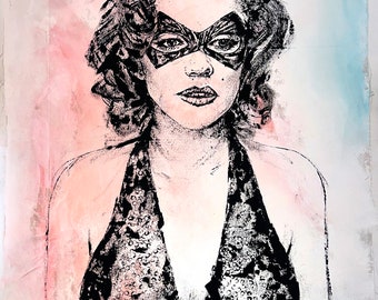 Monroe, 38" x 58", Original Painting