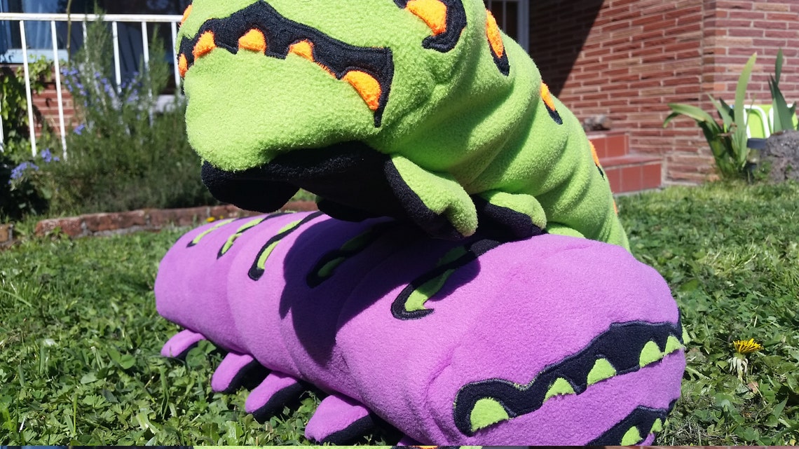 caterpillar pillow pet