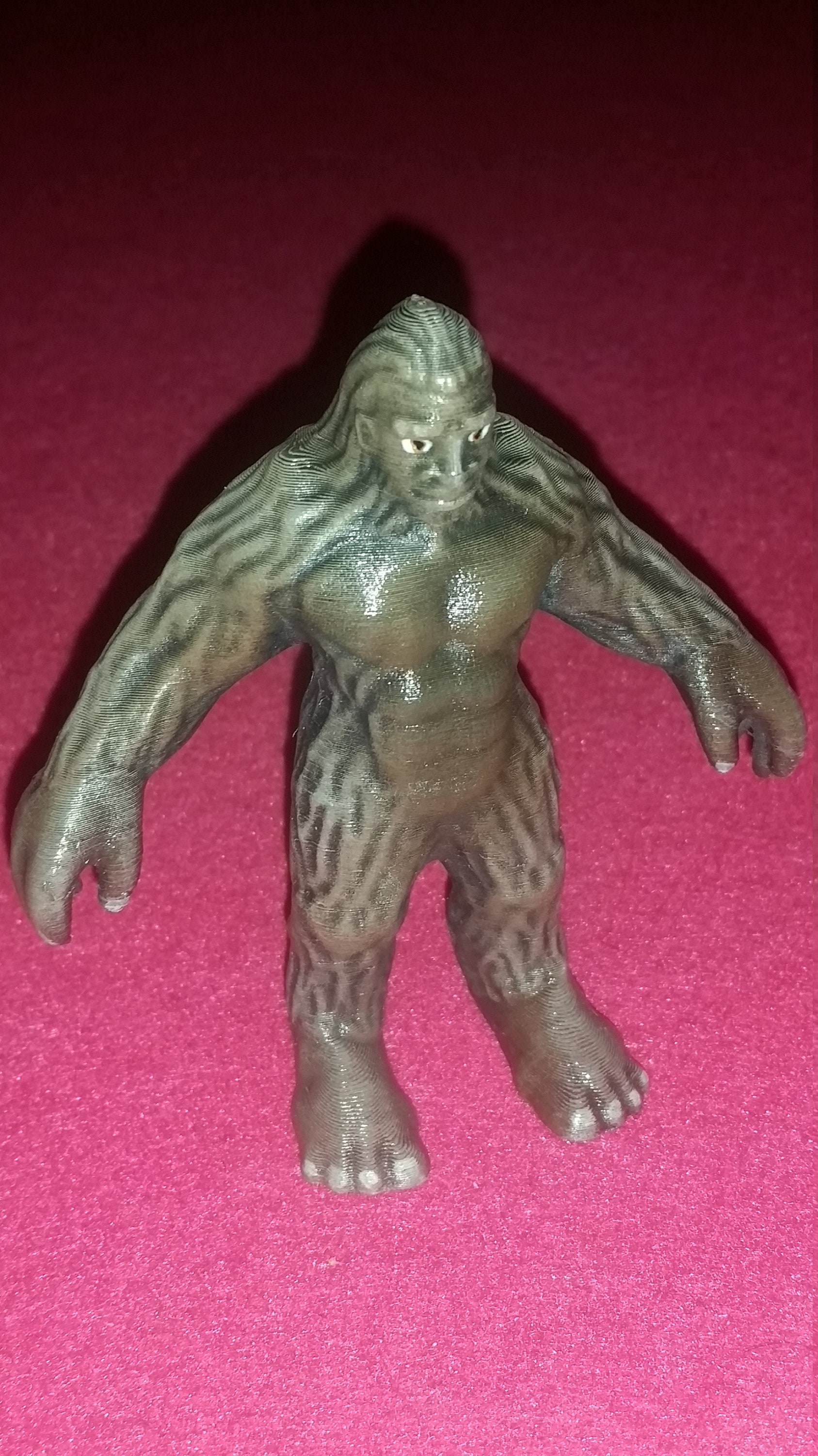 Bigfoot Mini Figurine Original Sculpt 3D Printed Sasquatch | Etsy