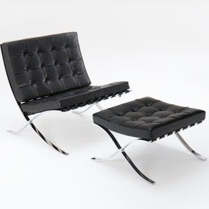 Barcelona chair & Ottoman - MIES Van Der ROHE