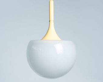 Mushroom shaped pendant lamp - Elio Martinelli