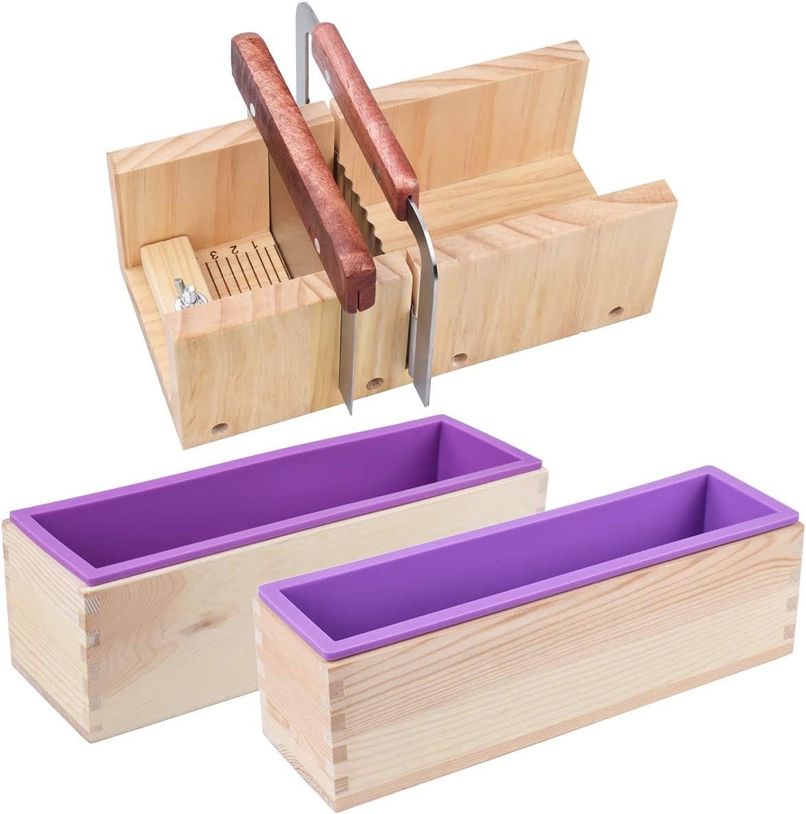 Wooden Soap Molds & Silicone Liners - Planktown Hardware & More