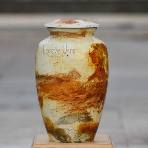 FOREVER URNS® Urns for ashes shops adult- Large funeral urn for ashes of loved ones Size 10.5