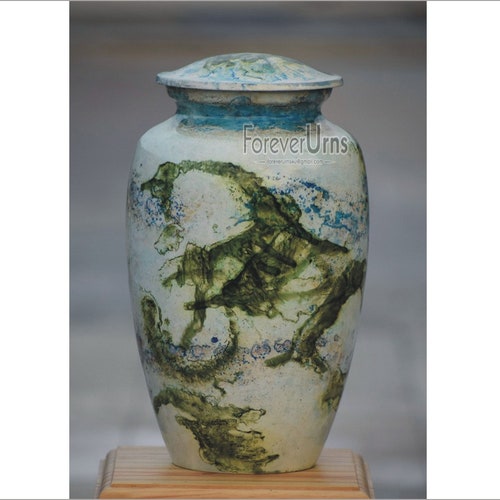 FOREVER URNS® Urns for ashes adult- Large funeral urn for ashes of loved ones Size 10.5